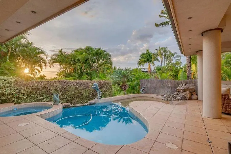 Private Escape With Open Layout Pool And 3King Beds ワイレア 0*,